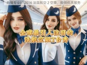 热情专业的 2016 法国航空 2 空乘，提供优质服务